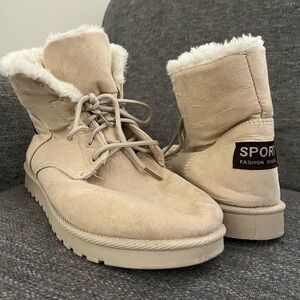 Amazon Essentials SPORT fashion Beige Winter Boots